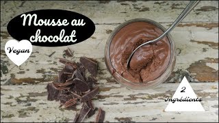 Mousse au chocolat avec 2 ingrédients [upl. by Arytal]