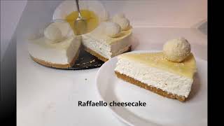 Raffaello cheesecake 🍰 bez pečenja lagan za napravita okus će vas oduševiti 🍰 [upl. by Tabbie]