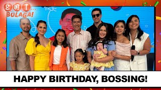 HAPPY BIRTHDAY BOSSING  EAT BULAGA  April 20 2024 [upl. by Belshin]