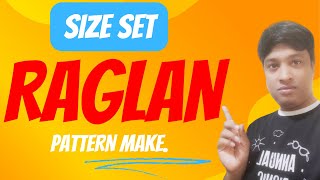 How To Make Raglan Pattern Size Set। pattern making  Pattern Making Tutorial  Winda Cad Pattern [upl. by Chadburn]