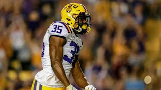 LSU LB Damone Clark IMPACT Plays  The 2019 Season [upl. by Elleinwad]