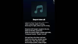 Deport dem all Written and produced by Jimbo [upl. by Eillat368]