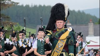 Dufftown Highland Games July 2024 Filmed in Slow Motion Fuji XT3 120 frames per second [upl. by Aihsyt]