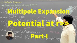 L321 Multipole expansion Approximate potential at large distances PI [upl. by Hteazile]