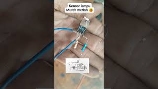 Membuat Sensor Lampu Otomatislampu elektronik listrikrumah sensor [upl. by Schaffer783]