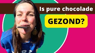 Is pure chocolade gezond [upl. by Concordia]