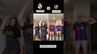 HALA MADRID Vs VISCA BARÇA  Prt 1 shorts dance music halamadrid viscabarça laliga [upl. by Frazier]