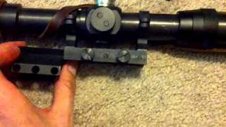 Mosin Nagant PE Sniper Scope and Mount from Accumountsdotcom [upl. by Leboff]