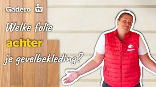 Welk folie achter gevelbekleding Ontdek het hier [upl. by Padegs]