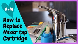 Replace cartridge  service single lever mixer tap [upl. by Ahselyt985]