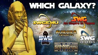 Which Star Wars Galaxies Server To Choose  SWG MiniSeries Part 1  Napyet Video [upl. by Enilorac]