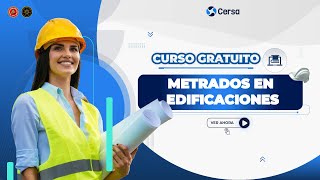 CURSO GRATUITO  METRADOS EN EDIFICACIONES  SESIÓN 05 [upl. by Salinas]