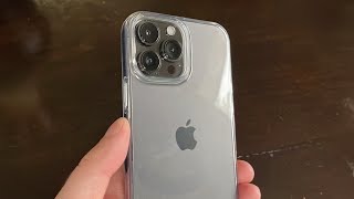 iPhone 13 amp iPhone 13 Pro  Spigen Crystal Clear Case REVIEW [upl. by Raquel]