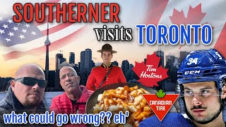 Southerner visits Toronto Canada travel reaction canada usa [upl. by Erlandson426]