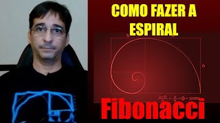 Como fazer a espiral de Fibonacci  sabeprogramar [upl. by Sergei]