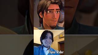 Disney Prince Flynn Rider Real Life 😍 disney flynnrider omegle shorts [upl. by Salene257]