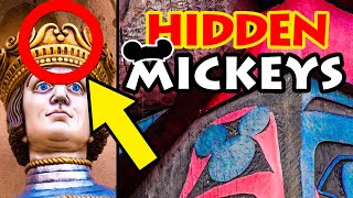 The Disney Secrets of Hidden Mickey at Walt Disney World  Mickey Mouse [upl. by Datnow]