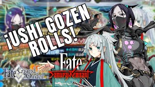 FGO  ¡USHI GOZEN ROLLS  FATE SAMURAI COLLAB [upl. by Audwin902]