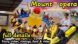 Mount Opera Theme Park Hyderabad  timings entry ticket  mount opera full detailed video in telugu [upl. by Chrissie98]