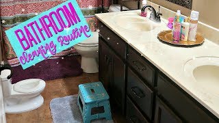 Bathroom Cleaning RoutineCleaning MotivationHow I Clean My Bathroom [upl. by Larcher]