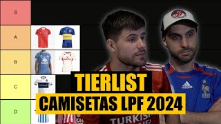 TIERLIST DE LAS CAMISETAS DE LPF 2024 🇦🇷 [upl. by Sdlonyer]