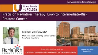 Precision Radiation Therapy Low to IntermediateRisk Prostate Cancer [upl. by Joelynn292]