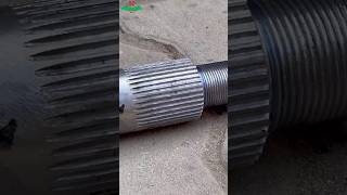 Repair A Broken Steering Shaft TeethRepairingSkills808mechanicalrestorationmechanicalrepair [upl. by Addiel]