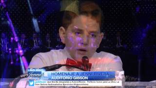 Funerales de Jenni Rivera  Habla su Hijo menor en emotivo Homenaje 12192012 [upl. by Prebo945]