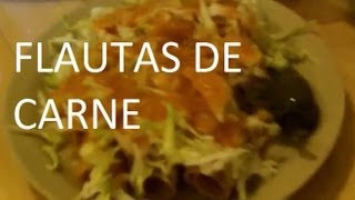 FLAUTAS DE CARNE  Receta mexicana  Complaciendo Paladares [upl. by Anelehs]