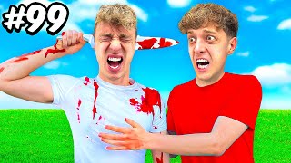 100 PRANKS in 24 STUNDEN 😱 [upl. by Akirret484]