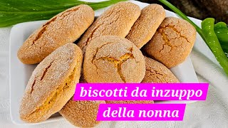 Biscotti rustici da inzuppo della nonna Rosariarinaldispeedychef [upl. by Behlke]