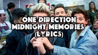 One Direction  Midnight Memories Lyrics [upl. by Ahsinrad]