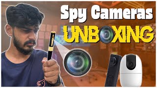 Best Spy Cameras Unboxing  Unboxing For U [upl. by Aekan]