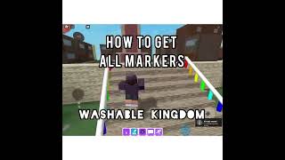 All markers in washable kingdom  find the markers [upl. by Madra]