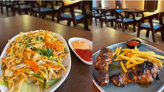 Day 461  Fusion Kitchen  Mirpur  Chicken Chow Mein  Peri Peri Chicken with French Fries [upl. by Adnilra340]