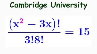 Can you Solve Cambridge University Pure Mathematics Course Entrance Exam  ✍️🖋️📘💙 [upl. by Jeaz]