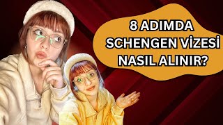 8 ADIMDA SCHENGEN VİZESİ NASIL ALINIR 2024 ipuçları [upl. by Einahpats742]