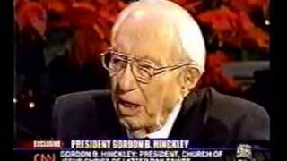 Larry King Live — Interview with Pres Gordon B Hinckley [upl. by Eerased593]