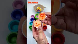 Colorful balls learn colors coloring for toddlers learncolors kidslearning toys [upl. by Mattah806]