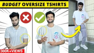 7 RULES for Oversized T Shirt Styling LINKS  Budget Streetstyle  BeYourBest Fashion  San Kalra [upl. by Melva]