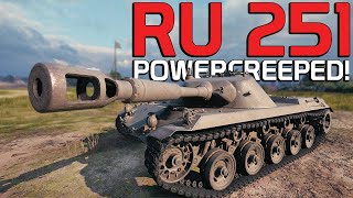 Ru 251 Powercreeped  World of Tanks [upl. by Emrich]