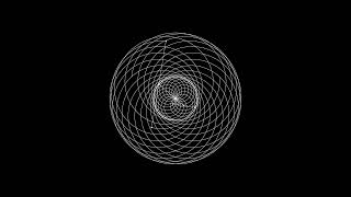 Satisfying 4K Spirograph Animation  Sit back and Relax 🎵  quotVoyagequot by ANBR [upl. by Mast]