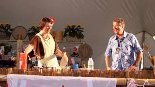 Katy Carr on the Taste The World stage at Womad Festival 2013  Part 1 [upl. by Laurens]