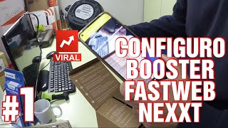 INSTALLAZIONE E CONFIGURAZIONE BOOSTER FASTWEB [upl. by Peih]