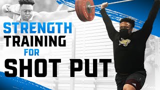 Strength Training For Shot Put  THE SPIN [upl. by Nerha26]