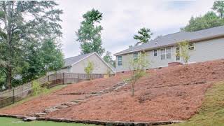 Solutions for a Severely Sloped Backyard [upl. by Enerahs]