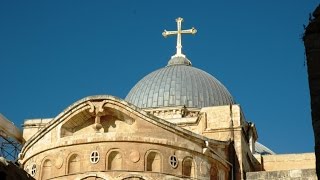 A Video Tour inside The Church of the Holy Sepulchre in Jerusalem [upl. by Ennaej776]