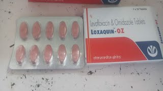 levofloxacin and ornidazole tablets review in hindi  Loxaquin tablets [upl. by Eiliah]