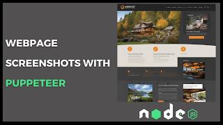 Capture Webpage Screenshots with Puppeteer Full Page Section and Element [upl. by Konrad]