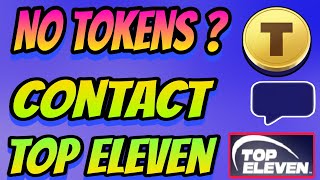 How to Quickly Contact Top Eleven Support for Missing Rewards or any issues [upl. by Annairdna]